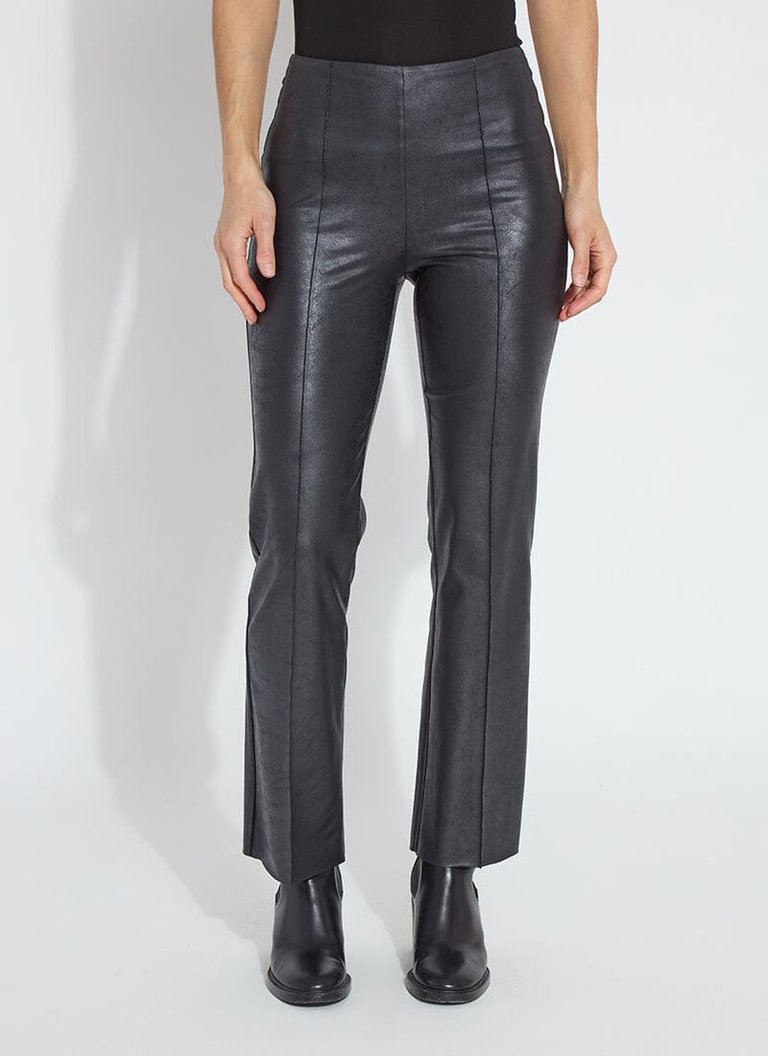 Elysse Foiled Leather Pant