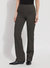 Elysse Wide Leg Pant - Smoked Herringbone