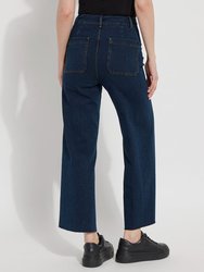 Erin Hi Waist Wide Leg Denim - Plus Size