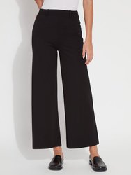 Erin Wide Leg Pant - 28" Inseam - Black