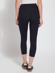 Flattering Cotton Crop Legging