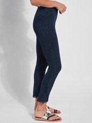 Fringe Tulip Hem Denim