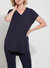 Gina V-Neck Top - True Navy