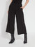 Giselle Pleated Culotte Pant - Black