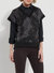 Kimberly Sweater Vest - Abstract Overlay Jacquard
