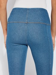 Lace-Up Hem Crop Pants