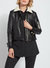 Maeve Detachable Collar Jacket - Black