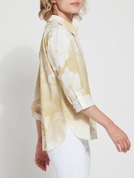 Patterned Roll Tab Connie Shirt