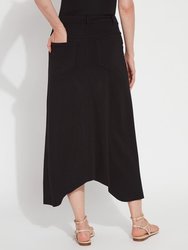 Riley Maxi Ponte Skirt