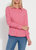 Roll Tab Connie Shirt - Coral Rose