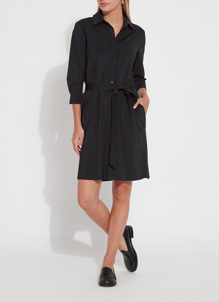 Schiffer Dress - Plus Size - Black