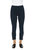 Snap Denim Cuff Crop Legging - Indigo