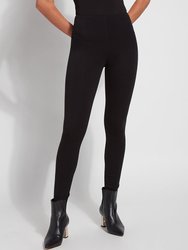 Taylor Seamed Legging - Black