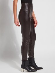 Textured Leather Legging - Plus Size