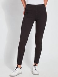 Toothpick Denim Jegging - Black