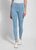 Waist-to-Ankle Denim Leggings - Bleached Blue