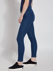 Waist-to-Ankle Denim Leggings