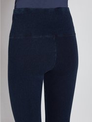 Waist-to-Ankle Denim Leggings