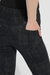 Women's Ankle Foil Denim Pants