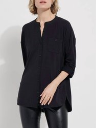 Zola Jersey Shirt - Black