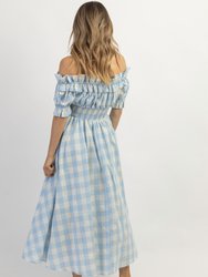 Dreamstate Gingham Maxi Dress