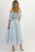 Dreamstate Gingham Maxi Dress