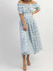 Dreamstate Gingham Maxi Dress