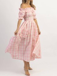 Dreamstate Gingham Maxi Dress