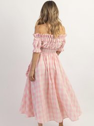 Dreamstate Gingham Maxi Dress