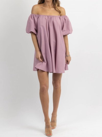 MABLE Lane Off-Shoulder Mini Dress product