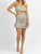 Laurel Shirred Mini Skirt Set - Green