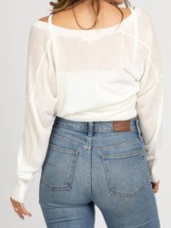 Layered Attached Knit Top