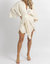 Linen Dolman Sleeve Mini Dress
