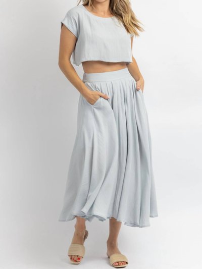MABLE Linenlike Crop Top + Midi Set product