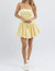 Love Story Mini Dress - Yellow