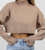 Mockneck Longsleeve Crop Sweater