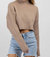 Mockneck Longsleeve Crop Sweater