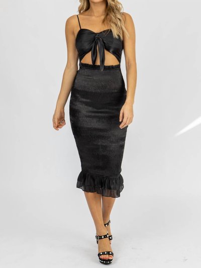 MABLE Silky Front Cutout Midi product