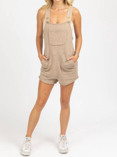 MABLE Sleeveless Knit Overall Romper product