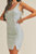 Sleeveless Sequin Scoop Neckline Mini Dress