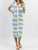 Stripe Crochet Midi Dress