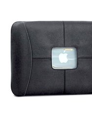 13" MacCase Premium Leather MacBook Pro Sleeve - Black