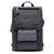 14" MacCase Premium Leather MacBook Flight Jacket w/ Backpack Opt - Black