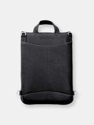14" MacCase Premium Leather MacBook Flight Jacket w/ Backpack Opt