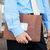 14" MacCase Premium Leather MacBook Pro Messenger Bag w/ Sleeve