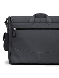 15" MacCase Premium Leather MacBook Pro Messenger Bag w/ Sleeve