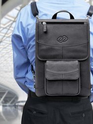 16" MacCase Premium Leather MacBook Pro Flight Jacket W/ Backpack Opt