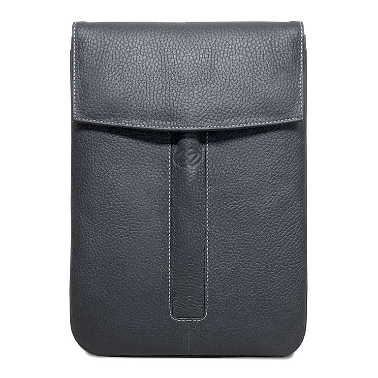 MacCase Premium Leather iPad Pro 11 Sleeve - Black