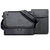 MacCase Premium Leather iPad Pro 12.9 Messenger Bag w/ Sleeve - Black