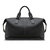 MacCase Premium Leather Overnight Bag - Black